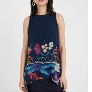 Desigual Carnegie Layered Floral Dress